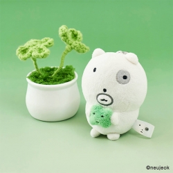 Nunmeongi Plush Keyring 8cm Haengunmeongi