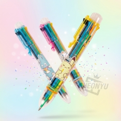 Pokemon 8-Color Ballpoint Pen, 30pcs