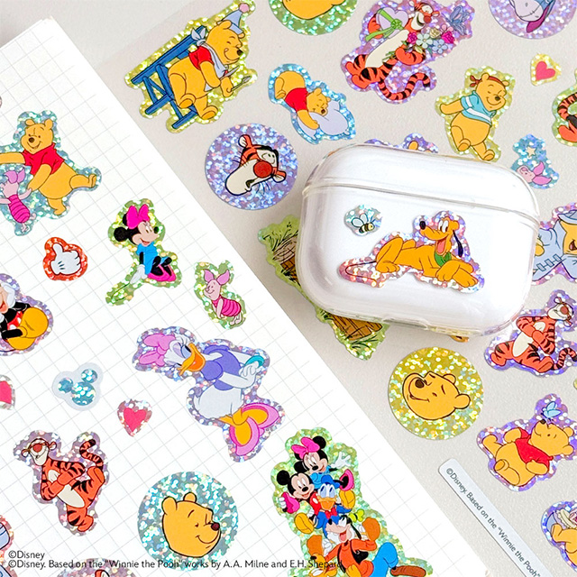 Disney Big Size Hologram Sticker, Random