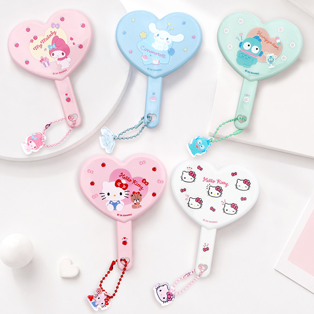 Sanrio Heart Mini Hand Mirror