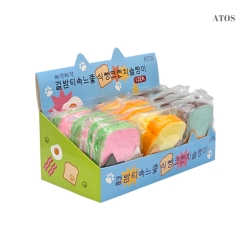 Crunch-to-Smooth Bread Slime, 12ea
