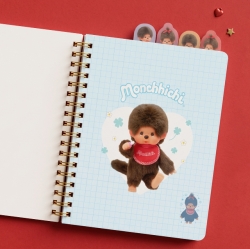Monchhichi 4-Tab Index Notebook