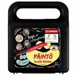 Painto Acrylic Marker 12-Color Set