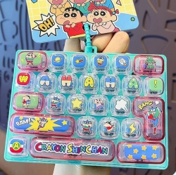 Crayon Shin-chan 26-Key Keyboard Keychain