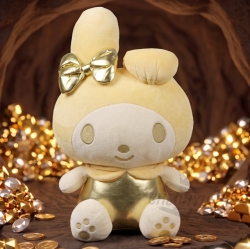 My Melody Gold Large 45cm Plush Doll