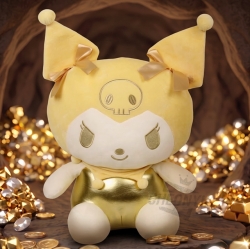 Kuromi Gold Large 45cm Plush Doll