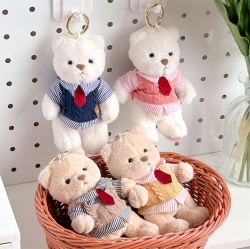 Dandy Bear Jointed Doll Keyring, Random