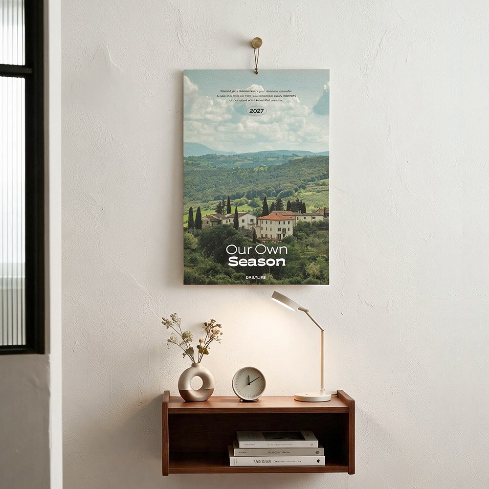 2027 Our Own Season A3 Monthly Wall Calendar