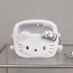 Hello Kitty Window Square Pouch_white