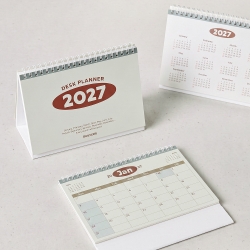 2027 Vintage A5 Desk Planner