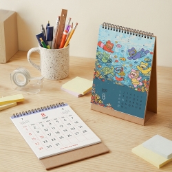 2027 Jelly Bear Desk Calendar