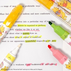 Weenie the Pooh Erasable Highlighter 3Color