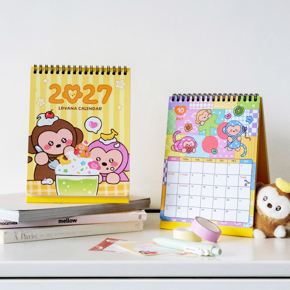 Brunch Brother 2027 Desk Calendar Lovana