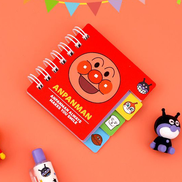 Anpanman Mini Index Notebook