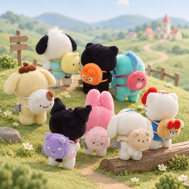 Sanrio Backpack Bag Charm 10cm