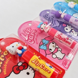 Sanrio Hello Kitty 2-Pack Figure Lip Care Balm Set
