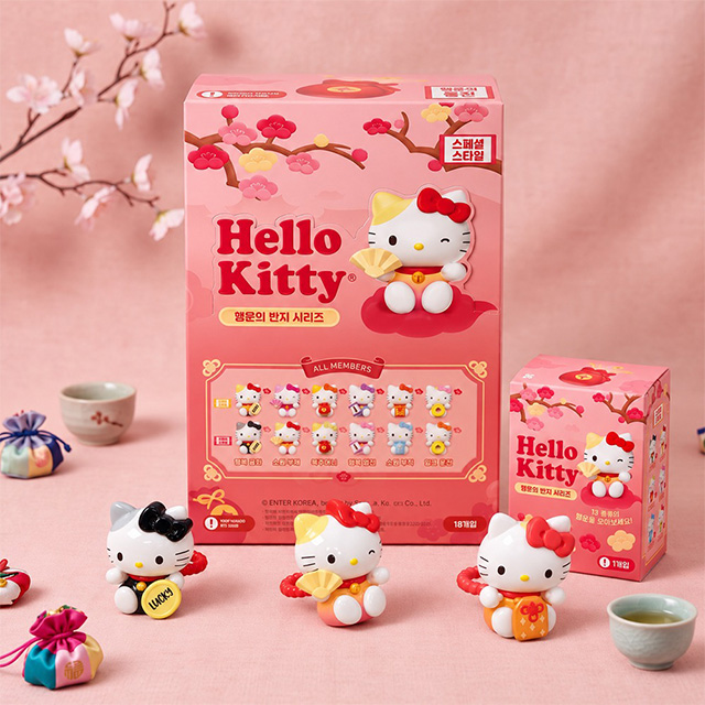 Hello Kitty Lucky Ring Series (12 Kinds Random)