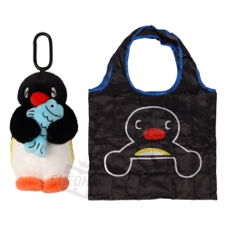 Pingu Fish Pouch Shopping Bag 15cm