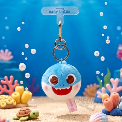 Pinkfong Daddy Shark Face Multi Bag Charm 5cm