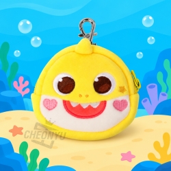 Pinkfong Baby Shark Face Pouch 10cm