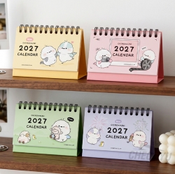 Long-tailed tit 2027 Mini Desk calendar, Random