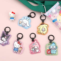 Sanrio Characters Random Flashlight Keyring
