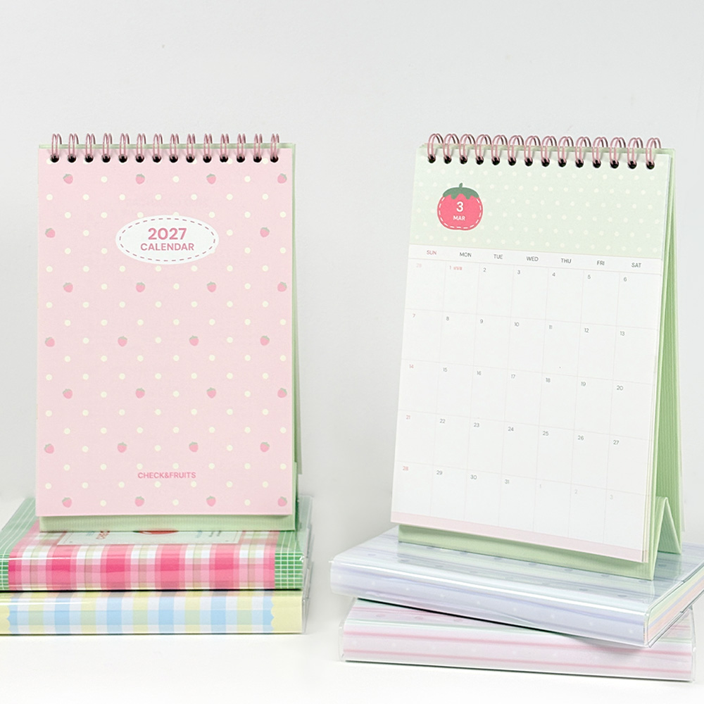 2027 CHECK&FRUITS CALENDAR