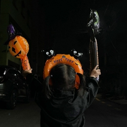 Halloween Ghost Village Wall Decoration Character Balloon Set