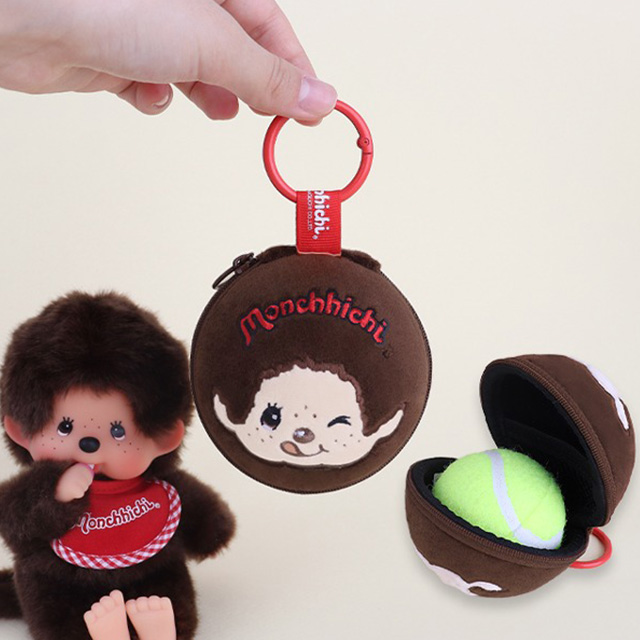 Monchhichi Hard Multi-Ball Pouch