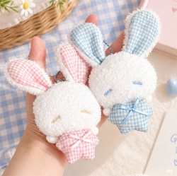 Angel Bunny Plush Keychain Bag Charm 3 Types Random
