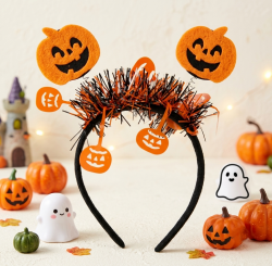 Halloween Spring Headband