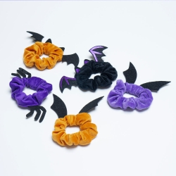 Halloween Hair Scrunchie Halloween Hair Band, Random