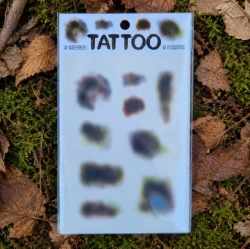 Petit Halloween Temporary Tattoo Stickers – Black and Blue