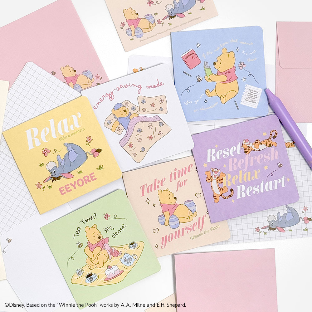 Winnie the Pooh Mini Card Set