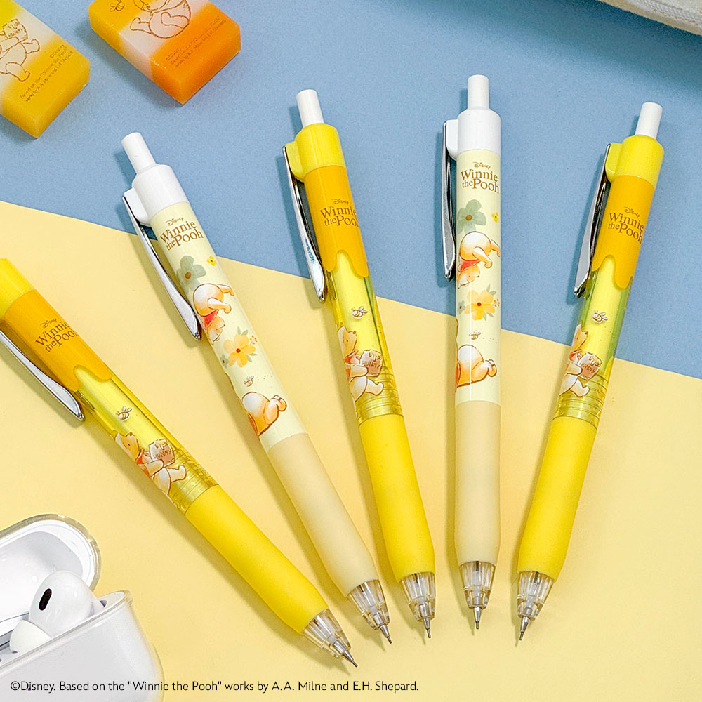 Winnie the Pooh Honey Day Mechanical Pencil 24P Set