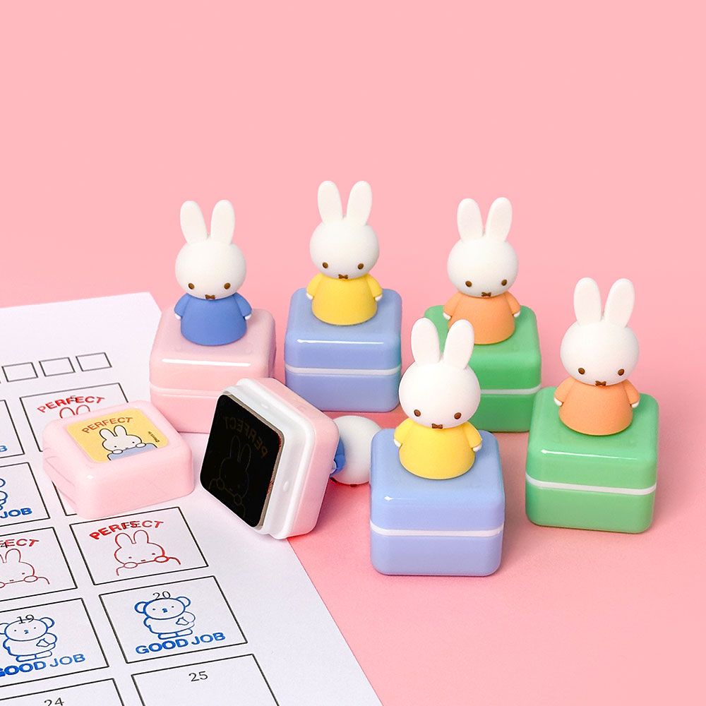 Miffy Figure Stamp, 12PCS